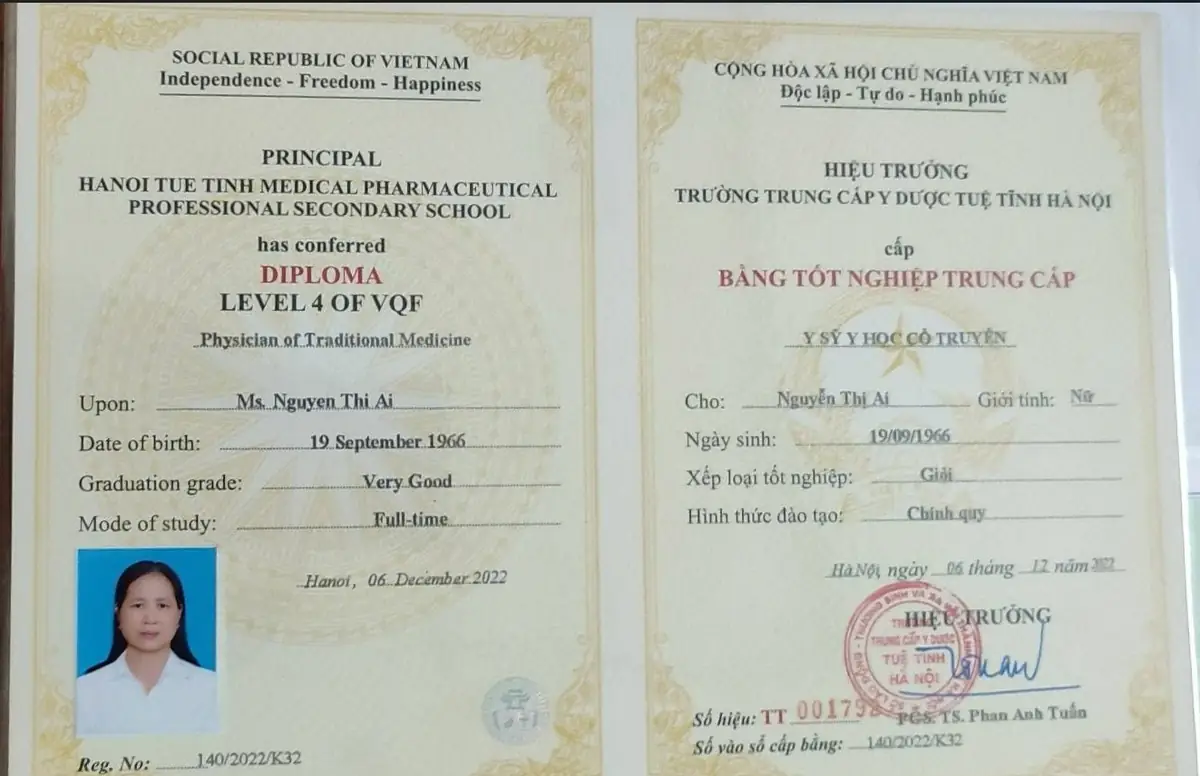 Bằng cấp và chứng nhận