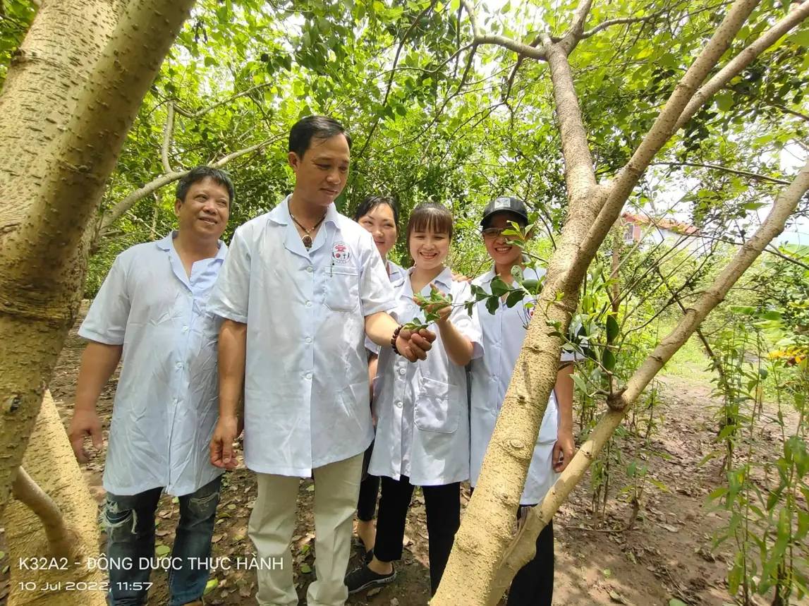 Cô Ái trong hoạt động nghề y